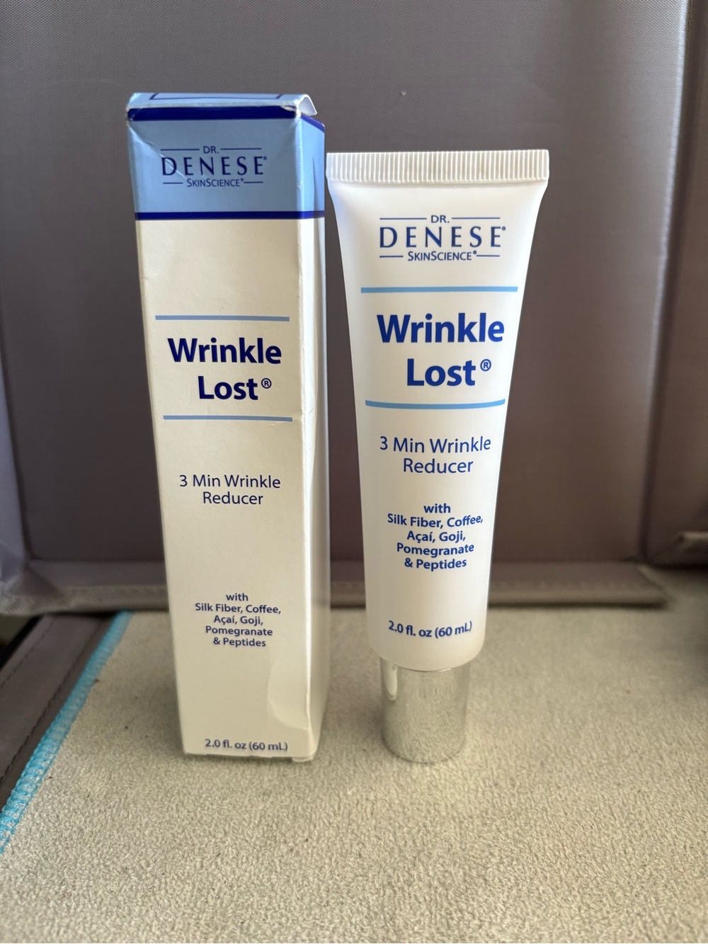 Dr. DENESE Wrinkle Lost 3 Minute Wrinkle  Reducer 2 oz /60 ml Brand New in Box!!